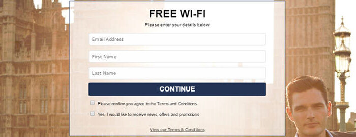 Free guest wifi