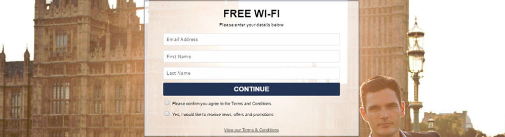 Free guest wifi