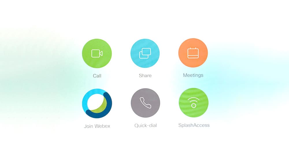 Splash Access webex touch