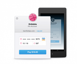 dribbble stripe