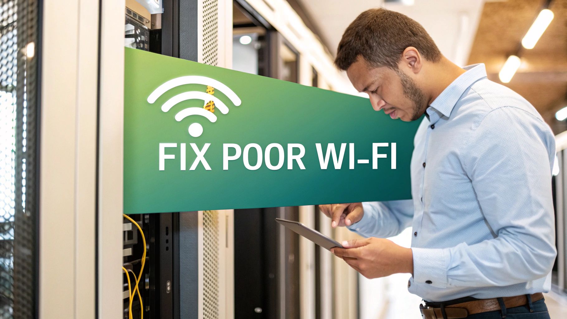 How to Fix a Wifi Poor Signal in Your Corporate Network